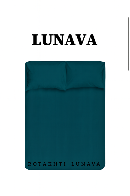 نیم ست روتختی خانواده رنگ ( ابی )