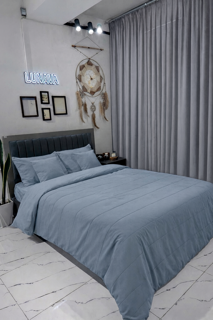 روتختی ساده رنگ ( طوسی آبی )