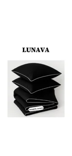 ست کاوری ( قیطون دوزی ) رنگ ( مشکی )