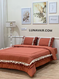 روتختی چیندار ( الیزه ) رنگ اجری و نخودی