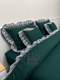 روتختی چیندار ( گیپور ) رنگ ( سبز درباری )